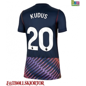 Tottenham Hotspur Mohammed Kudus #20 Bortatröja Dam 2026-27 Kortärmad